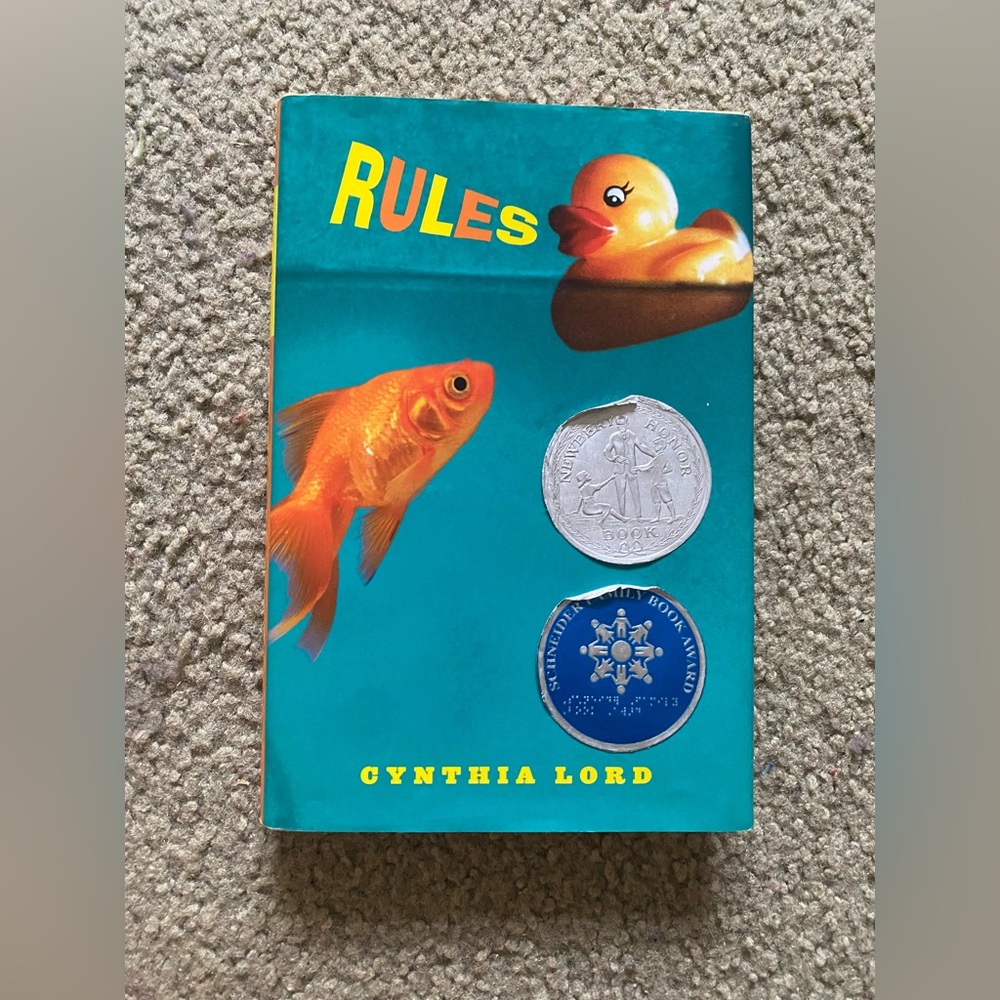 Rules book by Cynthia Lord